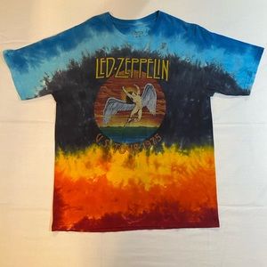 Led Zeppelin tie dye tee